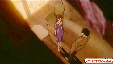 Japanese Anime Bondage Whore Gets Waxed and Hot Poked