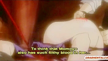 Japanese Anime Bondage Whore Gets Waxed and Hot Poked