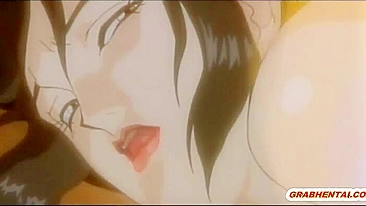 Japanese Anime Bondage Whore Gets Waxed and Hot Poked