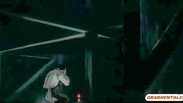 Japanese Anime Bondage Whore Gets Waxed and Hot Poked