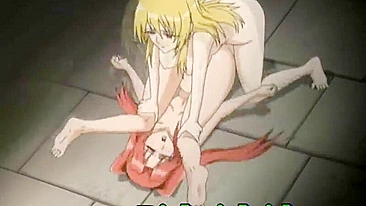 Hentai Fucked by Monster and Shemale Anime