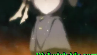 Shemale Fucks Anime Hentai with Giant Tits and Gets Juiced