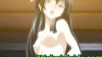 Shemale Fucks Anime Hentai with Giant Tits and Gets Juiced