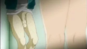 Hentai Bondage with Muzzle and Her Huge Boob Squeeze