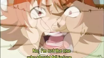 Hentai Bondage with Muzzle and Her Huge Boob Squeeze