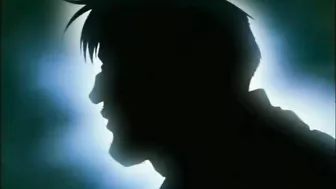 Hentai Bondage with Muzzle and Her Huge Boob Squeeze