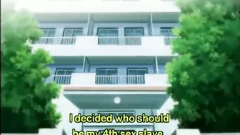 Hentai Bondage with Muzzle and Her Huge Boob Squeeze