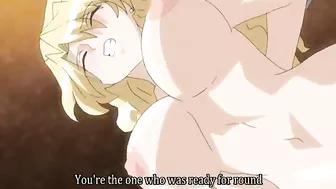 Two Busty Shemales in Hot Anime Fuck Session, featuring big boobs and chains.