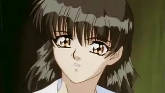 Hentai Schoolgirl's Tits Squeezed in Bondage