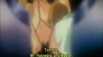Japanese Anime Bondage - Sucking Cock and Fingering Ass