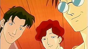 Roped MILF Gangbang by Bandits in Hardcore Hentai Action