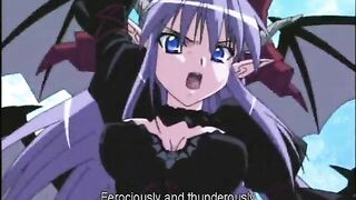 Shemale Hentai's Big Fat Cock Gets Sucked Outdoors