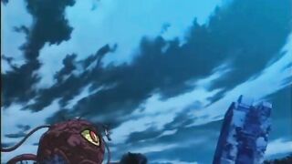 Shemale Hentai's Big Fat Cock Gets Sucked Outdoors