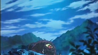 Shemale Hentai's Big Fat Cock Gets Sucked Outdoors