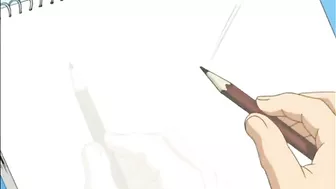 Busty Hentai Redhead Tittyfucks with Dildo and Big Breasts