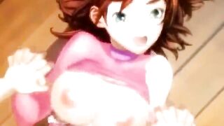 Shemale Hardcore Fucking and Cummed Orgy in Anime Hentai