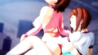 Shemale Hardcore Fucking and Cummed Orgy in Anime Hentai