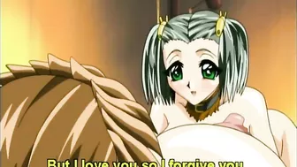 Busty Shemale and Anime Girlfriend's Hard Hentai Fuck Session