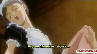 Japanese Maid Anime Hardcore Fucked by her Master
