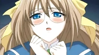 Busty Schoolgirl Gets Hot and Horny with Anime Porn