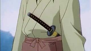 Japanese Hentai Redhead Sucks Big Cock in Anime Oral Sex Scene