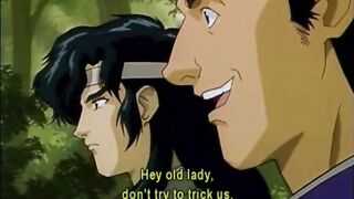 Japanese Hentai Redhead Sucks Big Cock in Anime Oral Sex Scene