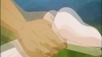 Japanese Hentai Redhead Sucks Big Cock in Anime Oral Sex Scene