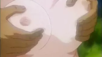 Japanese Hentai Redhead Sucks Big Cock in Anime Oral Sex Scene