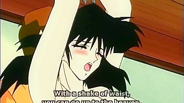 Hentai Mom Gets Gangbanged by Bandits with Big Boobs