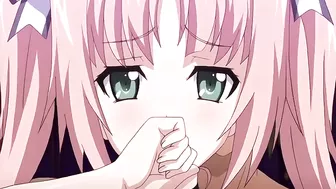 Busty Hentai Coeds Threesome Fucking