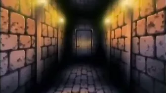 Anime Threesome with Dildoed Pussy and Ropes