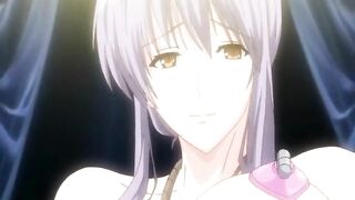 Hentai Bondage Scene with Vibrator and Big Boobs