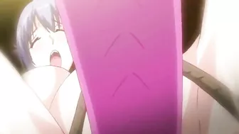 Hentai Bondage Scene with Vibrator and Big Boobs