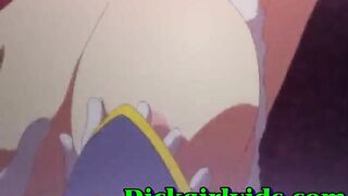 Shemale Pornstar Gets Wild with her Cute Anime Friend in Hentai