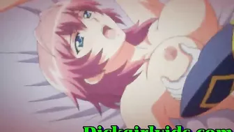 Shemale Pornstar Gets Wild with her Cute Anime Friend in Hentai