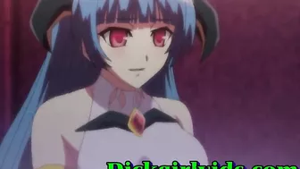 Shemale Pornstar Gets Wild with her Cute Anime Friend in Hentai