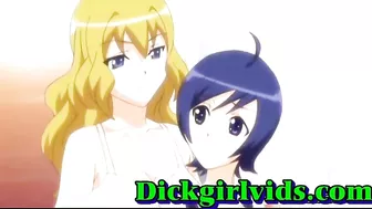 Anime Shemale's Huge Boobs Beg for Masturbation