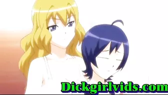 Anime Shemale's Huge Boobs Beg for Masturbation