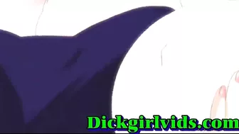 Anime Shemale's Huge Boobs Beg for Masturbation