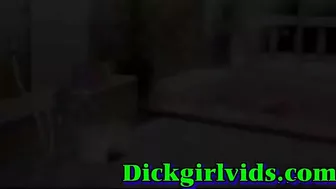 Anime Shemale's Huge Boobs Beg for Masturbation