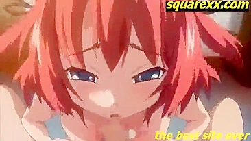 Pregnant Teen Gets Big Creampie in Anime Hentai