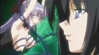 Anime Gets Squeezed and Ass Drilled by Tentacles - Caught in the Act!