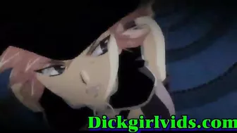 Massive Titted Shemale Hardcore Fucked in Anime Toon Hentai