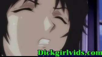 Massive Titted Shemale Hardcore Fucked in Anime Toon Hentai