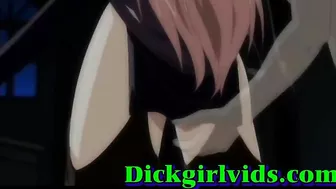 Massive Titted Shemale Hardcore Fucked in Anime Toon Hentai