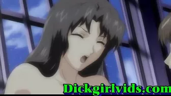 Massive Titted Shemale Hardcore Fucked in Anime Toon Hentai