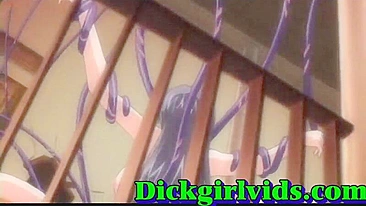 Massive Titted Shemale Hardcore Fucked in Anime Toon Hentai