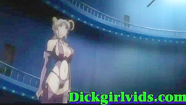 Massive Titted Shemale Hardcore Fucked in Anime Toon Hentai