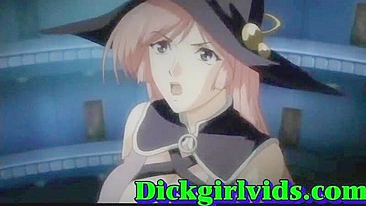 Massive Titted Shemale Hardcore Fucked in Anime Toon Hentai