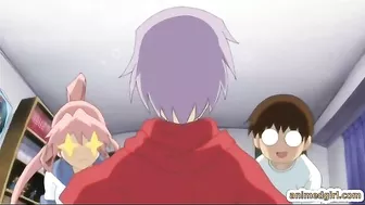 Anime Lesbians Lick and Suck Each Other in Hentai Adventure